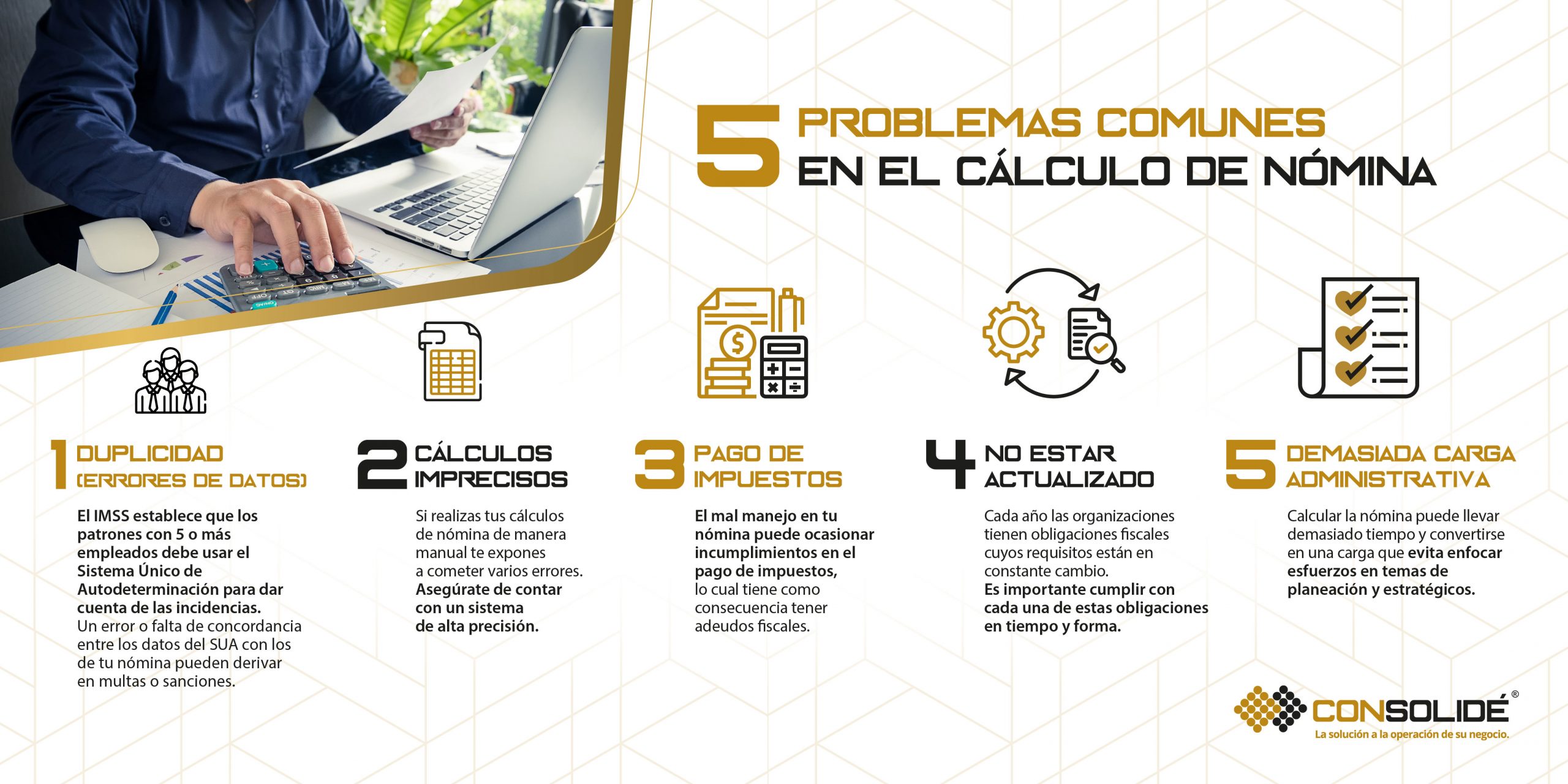 Errores en el cálculo de nómina